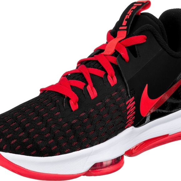 Nike Men's Black and Red Athletic Shoes - Picture 9 of 9